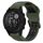 Per Garmin Descent G1 22mm cinturino in silicone con fibbia inversa bicolore (verde militare + nero) Per Garmin Descent G1 22mm cinturino in silicone con fibbia inversa bicolore (verde militare + nero)