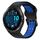 Per Garmin Forerunner 965 Cinturino per orologio in silicone bicolore con fibbia inversa da 22 mm (nero + blu) Per Garmin Forerunner 965 Cinturino per orologio in silicone bicolore con fibbia inversa da 22 mm (nero + blu)