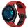 Per Garmin Forerunner 965 22mm cinturino in silicone con fibbia inversa bicolore (rosso + nero) Per Garmin Forerunner 965 22mm cinturino in silicone con fibbia inversa bicolore (rosso + nero)