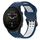 Per Garmin Forerunner 955 Cinturino per orologio in silicone bicolore con fibbia inversa da 22 mm (blu + bianco) Per Garmin Forerunner 955 Cinturino per orologio in silicone bicolore con fibbia inversa da 22 mm (blu + bianco)