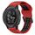 Per Garmin Instinct 2X Solar 26mm Cinturino in silicone con fibbia inversa bicolore (rosso + nero) Per Garmin Instinct 2X Solar 26mm Cinturino in silicone con fibbia inversa bicolore (rosso + nero)