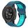 Per Garmin Instinct 2X Solar 26mm cinturino in silicone con fibbia inversa bicolore (blu + verde acqua) Per Garmin Instinct 2X Solar 26mm cinturino in silicone con fibbia inversa bicolore (blu + verde acqua)