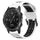 Per Garmin D2 Delta PX 26mm cinturino in silicone con fibbia inversa bicolore (bianco + nero) Per Garmin D2 Delta PX 26mm cinturino in silicone con fibbia inversa bicolore (bianco + nero)