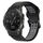 Per Garmin D2 Delta PX 26mm cinturino in silicone con fibbia inversa bicolore (nero + grigio) Per Garmin D2 Delta PX 26mm cinturino in silicone con fibbia inversa bicolore (nero + grigio)