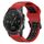 Per Garmin D2 Delta PX 26mm cinturino in silicone con fibbia inversa bicolore (rosso + nero) Per Garmin D2 Delta PX 26mm cinturino in silicone con fibbia inversa bicolore (rosso + nero)