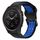 Per Garmin Tactix 7 Pro 26mm cinturino in silicone con fibbia inversa bicolore (nero + blu) Per Garmin Tactix 7 Pro 26mm cinturino in silicone con fibbia inversa bicolore (nero + blu)