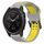 Per Garmin Tactix 7 Pro 26mm cinturino in silicone con fibbia inversa bicolore (grigio + giallo) Per Garmin Tactix 7 Pro 26mm cinturino in silicone con fibbia inversa bicolore (grigio + giallo)