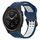 Per Garmin Tactix 7 Pro 26mm cinturino in silicone con fibbia inversa bicolore (blu + bianco) Per Garmin Tactix 7 Pro 26mm cinturino in silicone con fibbia inversa bicolore (blu + bianco)