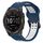 Per Garmin Fenix 7X 26mm cinturino in silicone con fibbia inversa bicolore (blu + bianco) Per Garmin Fenix 7X 26mm cinturino in silicone con fibbia inversa bicolore (blu + bianco)