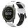 Per Garmin Enduro 26mm cinturino in silicone con fibbia inversa bicolore (bianco + nero) Per Garmin Enduro 26mm cinturino in silicone con fibbia inversa bicolore (bianco + nero)