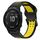 Per Garmin Fenix 6X 26mm cinturino in silicone con fibbia inversa bicolore (nero + giallo) Per Garmin Fenix 6X 26mm cinturino in silicone con fibbia inversa bicolore (nero + giallo)