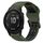 Per Garmin Fenix 6X 26mm cinturino in silicone con fibbia inversa bicolore (verde militare + nero) Per Garmin Fenix 6X 26mm cinturino in silicone con fibbia inversa bicolore (verde militare + nero)