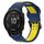 Per Garmin Fenix 6X 26mm cinturino in silicone con fibbia inversa bicolore (blu + giallo) Per Garmin Fenix 6X 26mm cinturino in silicone con fibbia inversa bicolore (blu + giallo)