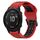 Per Garmin Fenix 6X Pro 26mm cinturino in silicone con fibbia inversa bicolore (rosso + nero) Per Garmin Fenix 6X Pro 26mm cinturino in silicone con fibbia inversa bicolore (rosso + nero)