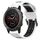 Per Garmin Fenix 5X 26mm cinturino in silicone con fibbia inversa bicolore (bianco + nero) Per Garmin Fenix 5X 26mm cinturino in silicone con fibbia inversa bicolore (bianco + nero)