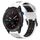 Per Garmin Descent MK 2i 26mm cinturino in silicone con fibbia inversa bicolore (bianco + nero) Per Garmin Descent MK 2i 26mm cinturino in silicone con fibbia inversa bicolore (bianco + nero)