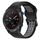 Per Garmin Descent MK 2i 26mm cinturino in silicone con fibbia inversa bicolore (nero + grigio) Per Garmin Descent MK 2i 26mm cinturino in silicone con fibbia inversa bicolore (nero + grigio)