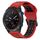 Per Garmin Descent MK 2i 26mm cinturino in silicone con fibbia inversa bicolore (rosso + nero) Per Garmin Descent MK 2i 26mm cinturino in silicone con fibbia inversa bicolore (rosso + nero)