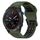 Per Garmin Descent MK 2i 26mm cinturino in silicone con fibbia inversa bicolore (verde militare + nero) Per Garmin Descent MK 2i 26mm cinturino in silicone con fibbia inversa bicolore (verde militare + nero)