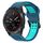 Per Garmin Descent MK 2i 26mm cinturino in silicone con fibbia inversa bicolore (blu + verde acqua) Per Garmin Descent MK 2i 26mm cinturino in silicone con fibbia inversa bicolore (blu + verde acqua)