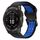 Per Garmin Fenix 7S Pro 42mm 20mm Cinturino in silicone con fibbia inversa bicolore (nero + blu) Per Garmin Fenix 7S Pro 42mm 20mm Cinturino in silicone con fibbia inversa bicolore (nero + blu)