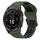 Per Garmin Fenix 7S Pro 42mm 20mm cinturino in silicone con fibbia inversa bicolore (verde militare + nero) Per Garmin Fenix 7S Pro 42mm 20mm cinturino in silicone con fibbia inversa bicolore (verde militare + nero)