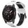 Per Garmin Epix Pro 42mm 20mm cinturino in silicone con fibbia inversa bicolore (bianco + nero) Per Garmin Epix Pro 42mm 20mm cinturino in silicone con fibbia inversa bicolore (bianco + nero)