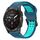 Per Garmin Epix Pro 42mm 20mm cinturino in silicone con fibbia inversa bicolore (blu + verde acqua) Per Garmin Epix Pro 42mm 20mm cinturino in silicone con fibbia inversa bicolore (blu + verde acqua)