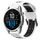 Per Garmin Fenix 7S Cinturino per orologio in silicone bicolore con fibbia inversa da 20 mm (bianco + nero) Per Garmin Fenix 7S Cinturino per orologio in silicone bicolore con fibbia inversa da 20 mm (bianco + nero)