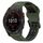 Cinturino in silicone con fibbia inversa bicolore da 20 mm per Garmin Fenix 7S Solar (verde militare + nero) Cinturino in silicone con fibbia inversa bicolore da 20 mm per Garmin Fenix 7S Solar (verde militare + nero)