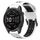 Per Garmin Fenix 7S Sapphire Solar 20mm Cinturino in silicone con fibbia inversa bicolore (bianco + nero) Per Garmin Fenix 7S Sapphire Solar 20mm Cinturino in silicone con fibbia inversa bicolore (bianco + nero)