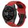 Per Garmin Fenix 7S Sapphire Solar 20mm Cinturino in silicone con fibbia inversa bicolore (rosso + nero) Per Garmin Fenix 7S Sapphire Solar 20mm Cinturino in silicone con fibbia inversa bicolore (rosso + nero)