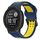 Per Garmin Instinct 2S Cinturino per orologio in silicone bicolore con fibbia inversa da 20 mm (blu + giallo) Per Garmin Instinct 2S Cinturino per orologio in silicone bicolore con fibbia inversa da 20 mm (blu + giallo)