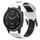 Per Garmin Fenix 6S 20mm cinturino in silicone con fibbia inversa bicolore (bianco + nero) Per Garmin Fenix 6S 20mm cinturino in silicone con fibbia inversa bicolore (bianco + nero)