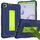 Per Samsung Galaxy A 8.4 T307 Custodia per tablet PC ibrida in silicone robot B2 a contrasto di colore con supporto (blu navy giallo verde) Per Samsung Galaxy A 8.4 T307 Custodia per tablet PC ibrida in silicone robot B2 a contrasto di colore con supporto (blu navy giallo verde)