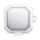 Per Samsung Buds Live / Buds2 / Pro / 2Pro TPU + PC Custodia protettiva per auricolari wireless in fibra di carbonio trasparente con interruttore (bianco) Per Samsung Buds Live / Buds2 / Pro / 2Pro TPU + PC Custodia protettiva per auricolari wireless in fibra di carbonio trasparente con interruttore (bianco)