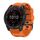 Per Garmin Tactix 7 Pro / Fenix 7X / 6X Pro Cinturino per orologio in silicone con fibbia in acciaio nero a vite da 26 mm (arancione) Per Garmin Tactix 7 Pro / Fenix 7X / 6X Pro Cinturino per orologio in silicone con fibbia in acciaio nero a vite da 26 mm (arancione)