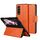 Per Samsung Galaxy Z Fold3 / W22 SULADA Custodia per telefono in pelle con chiusura a scatto magnetica all-inclusive (arancione) Per Samsung Galaxy Z Fold3 / W22 SULADA Custodia per telefono in pelle con chiusura a scatto magnetica all-inclusive (arancione)