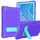 Per Huawei MatePad T 10s / T10 Custodia per tablet PC ibrida in silicone robot B3 a contrasto di colore con supporto (viola verde menta) Per Huawei MatePad T 10s / T10 Custodia per tablet PC ibrida in silicone robot B3 a contrasto di colore con supporto (viola verde menta)