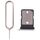 Per Google Pixel 7A Vassoio per scheda SIM originale con pin SIM (argento)