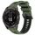 Per Garmin Fenix 7 Pro Sports cinturino in silicone bicolore (verde militare + nero) Per Garmin Fenix 7 Pro Sports cinturino in silicone bicolore (verde militare + nero)