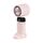 Piccolo ventilatore silenzioso portatile portatile con ricarica USB Mini ventilatore pieghevole, stile: stile di raffreddamento (rosa) Piccolo ventilatore silenzioso portatile portatile con ricarica USB Mini ventilatore pieghevole, stile: stile di raffreddamento (rosa)