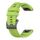 Per Garmin Fenix 7S Pro 42 mm cinturino in silicone tinta unita (verde lime) Per Garmin Fenix 7S Pro 42 mm cinturino in silicone tinta unita (verde lime)