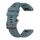 Per Garmin Fenix 7S Pro 42 mm cinturino in silicone tinta unita (Rock Cyan) Per Garmin Fenix 7S Pro 42 mm cinturino in silicone tinta unita (Rock Cyan)