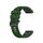 Per Garmin Instinct 2 Solar Sports cinturino in silicone (verde militare)