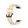 Per cinturino sportivo in silicone Garmin Fenix 7 Pro 47mm (beige)