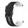 Per Garmin Fenix 7 Pro 47mm Cinturino sportivo in silicone con colori misti (nero + bianco) Per Garmin Fenix 7 Pro 47mm Cinturino sportivo in silicone con colori misti (nero + bianco)