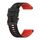 Per Garmin Fenix 7 Pro 47mm Cinturino sportivo in silicone con colori misti (nero + rosso) Per Garmin Fenix 7 Pro 47mm Cinturino sportivo in silicone con colori misti (nero + rosso)
