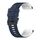 Per Garmin Fenix 7 Pro 47mm Cinturino sportivo in silicone colorato con miscelazione (blu + bianco) Per Garmin Fenix 7 Pro 47mm Cinturino sportivo in silicone colorato con miscelazione (blu + bianco)