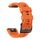 Per Garmin Fenix 7 Pro 47mm Cinturino sportivo in silicone di colore puro (arancione) Per Garmin Fenix 7 Pro 47mm Cinturino sportivo in silicone di colore puro (arancione)
